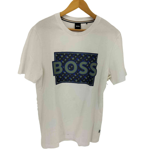 ボスヒューゴボス BOSS HUGO BOSS ロゴプリント クルーネックTシャツ メンズ JPN:L