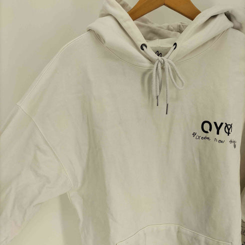 オーワイ OY 両面プリントプルオーバーパーカー メンズ