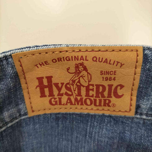 ヒステリックグラマー HYSTERIC GLAMOUR USED 加工 デニム フレア スカート レディース JPN:S