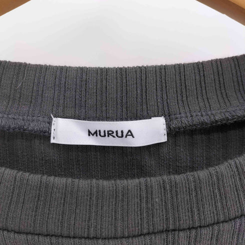 ムルーア MURUA ダブルジップカットトップス レディース FREE