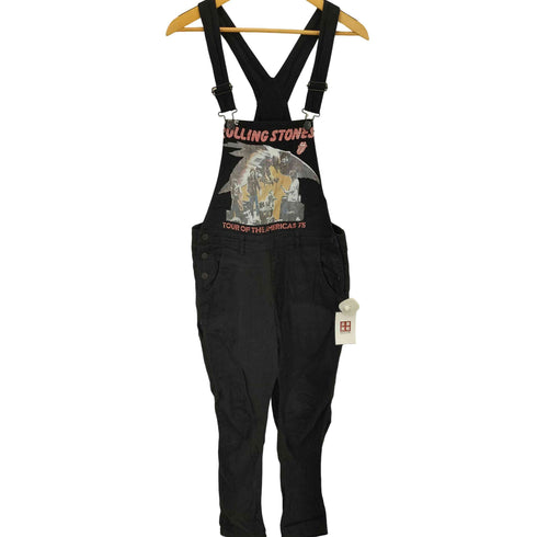 ヒステリックグラマー HYSTERIC GLAMOUR フロント BIG プリント オーバーオール レディース JPN:M