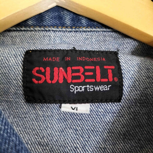 サンベルト sunbelt インドネシア製 トラッカージャケット デニムジャケット メンズ import:XL