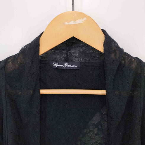 ヒステリックグラマー HYSTERIC GLAMOUR 変形 シンメトリー シースルー カーディガン レディース FREE