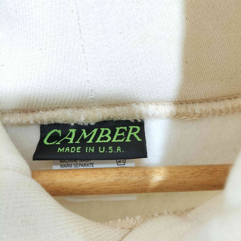 キャンバー CAMBER 90-00S USA製 ヘビーウェイト プルオーバーパーカー メンズ import:L