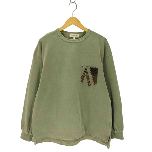 ユニバーサルスタイル UNIVERSAL STYLE WEAR ポケット リメイク ロンT メンズ JPN:L