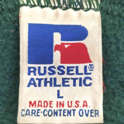 ラッセルアスレチック RUSSELL ATHLETIC 90s MADE IN USA クルーネックスウェット メンズ JPN:L