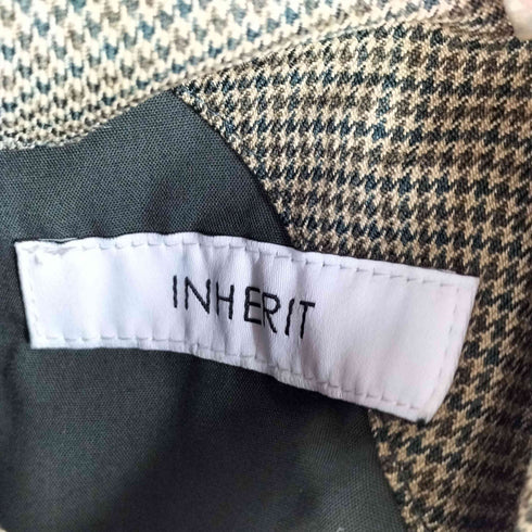 インヘリット INHERIT ガンクラブチェック リバーシブルブルゾン メンズ JPN:L