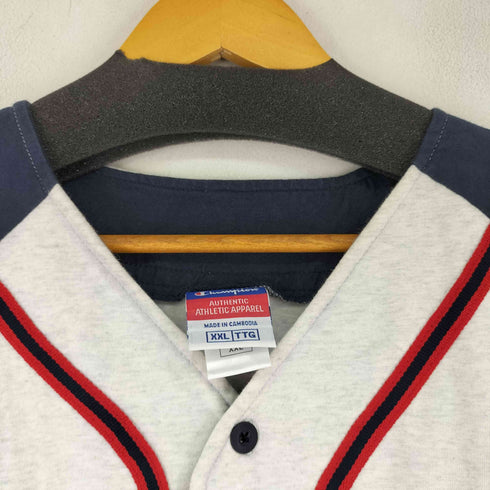 チャンピオン Champion New York Yankees カットソー地 ベースボールシャツ メンズ JPN:XXL