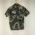 ステューシー Stussy 90s MADE IN USA 紺タグ ドラゴン アロハシャツ メンズ JPN:S