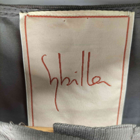 シビラ Sybilla シルク混タックデザインL/Sワンピース レディース JPN:M
