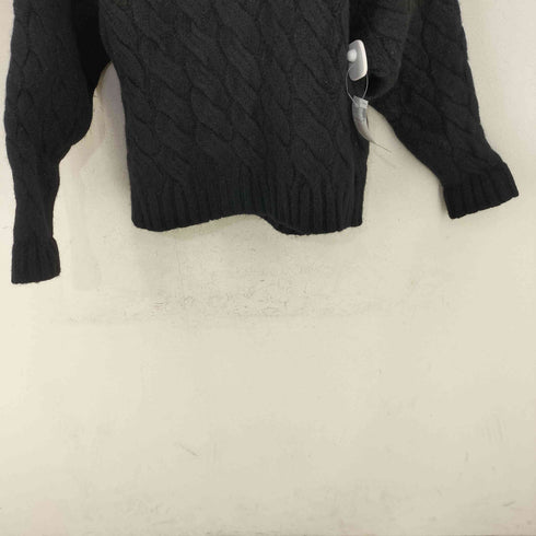 エイチビューティーアンドユースユナイテッドアローズ H BEAUTY & YOUTH UNITED ARROWS WOOL CABLE TURTLE NECK KNIT メンズ JPN:M