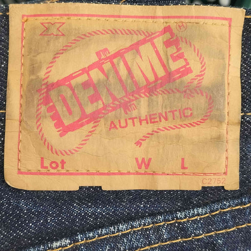 ドゥニーム Denime 90S-00S ボタンフライストレートデニムパンツ メンズ 32
