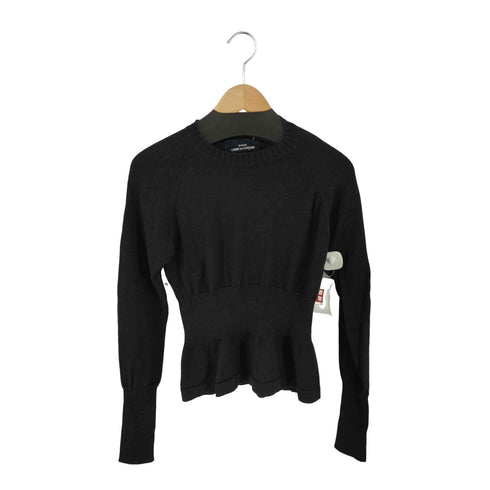 トリココムデギャルソン tricot COMME des GARCONS リブクルーネックニット レディース