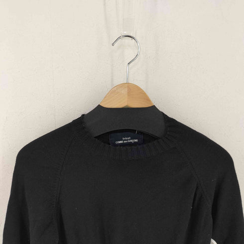 トリココムデギャルソン tricot COMME des GARCONS リブクルーネックニット レディース