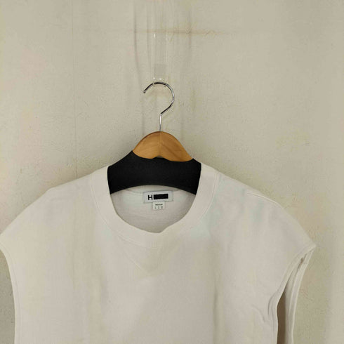 エイチビューティーアンドユースユナイテッドアローズ H BEAUTY & YOUTH UNITED ARROWS HEAVY SWEAT NO SLEEVE PULLOVER メンズ JPN:M