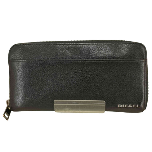 ディーゼル DIESEL ラウンドファスナー レザー ロング ウォレット メンズ