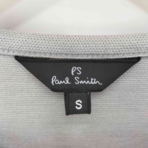 ピーエスポールスミス PS Paul Smith コットン混 アクリル ノーカラーカーディガン メンズ import:S