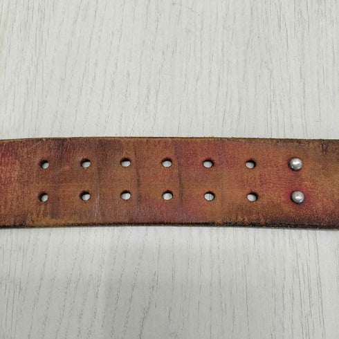 EYEFUNNY レザー ワンポイントベルト メンズ