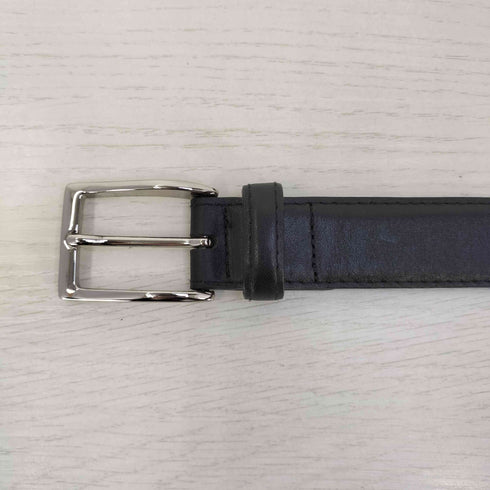 オールデン ALDEN USA製 メタルバックル レザーベルト メンズ 32-80