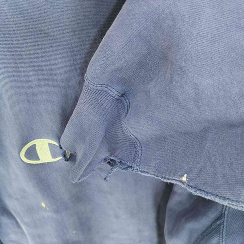 チャンピオン Champion 90s メキシコ製 刺繍タグ REVERSWEAVE ロゴ クルーネックスウェット メンズ import:L