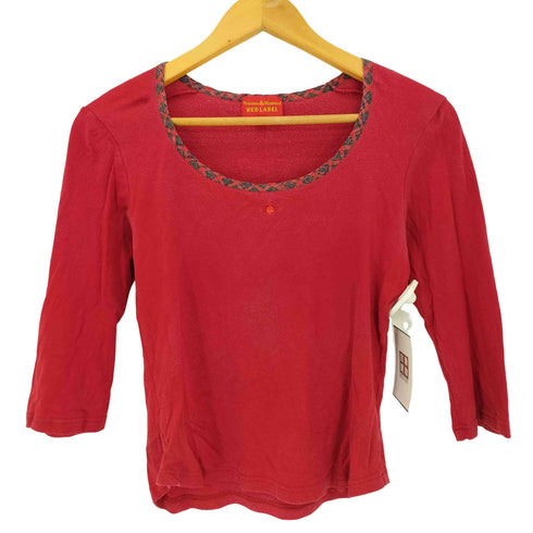 ヴィヴィアンウエストウッドレッドレーベル Vivienne Westwood RED LABEL オーブ刺繍 Uネック カットソー レディース 3