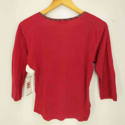 ヴィヴィアンウエストウッドレッドレーベル Vivienne Westwood RED LABEL オーブ刺繍 Uネック カットソー レディース 3