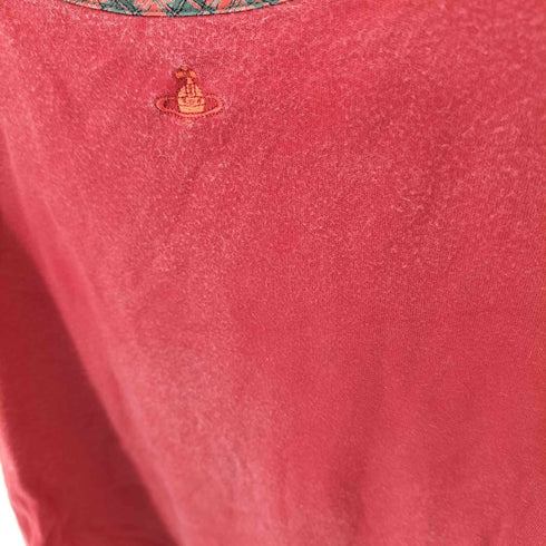 ヴィヴィアンウエストウッドレッドレーベル Vivienne Westwood RED LABEL オーブ刺繍 Uネック カットソー レディース 3