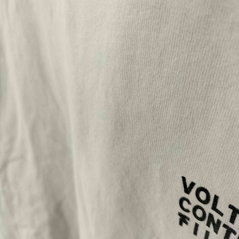 VOLTAGE CONTROL FILTER 両面プリント クルーネックTシャツ メンズ