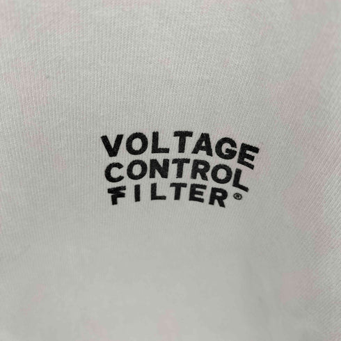 VOLTAGE CONTROL FILTER 両面プリント クルーネックTシャツ メンズ