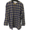 Great Land チェック ノーカラー グランパシャツ メンズ import:XL