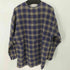 Great Land チェック ノーカラー グランパシャツ メンズ import:XL