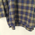 Great Land チェック ノーカラー グランパシャツ メンズ import:XL