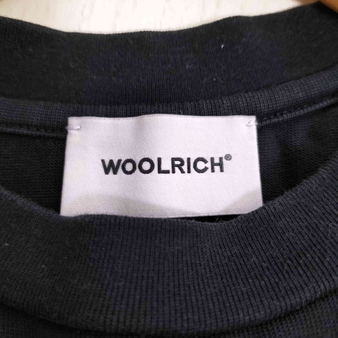 ウールリッチ WOOLRICH コットン ノースリーブ フレア カットソー ンピース レディース FREE