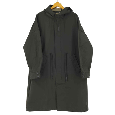 ザラ ZARA ナイロン フーデッドジャケット メンズ US L