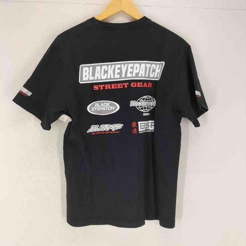 ザブラックアイパッチ THE BLACK EYE PATCH REFLECTOR RACING LOGOS TEE メンズ JPN:M
