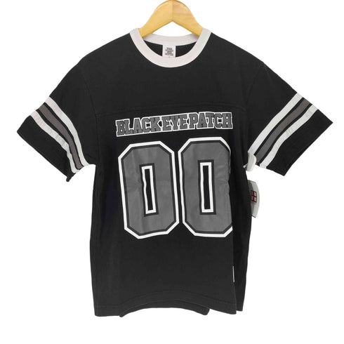 ザブラックアイパッチ THE BLACK EYE PATCH DOUBLE O FOOTBALL TEE メンズ JPN:S