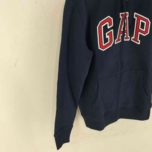 ギャップ Gap プロントロゴ ジップアップパーカー メンズ S