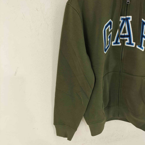 ギャップ Gap プロントロゴ ジップアップパーカー メンズ S