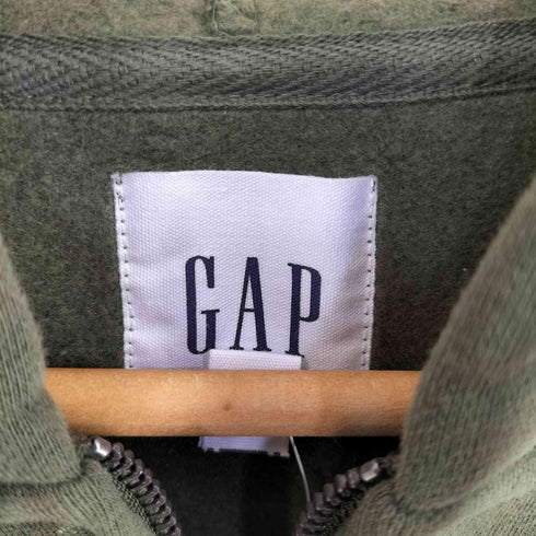 ギャップ Gap プロントロゴ ジップアップパーカー メンズ S