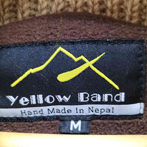 Yellow Band ジップアップ カウチンセーター メンズ import:M