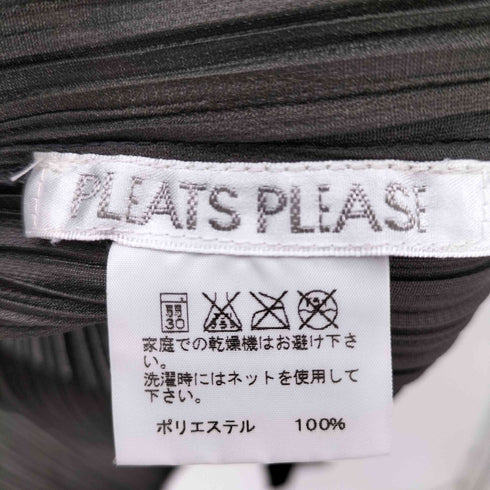 プリーツプリーズイッセイミヤケ PLEATS PLEASE ISSEY MIYAKE 2010AW タートルネック プリーツカットソー レディース JPN:3