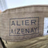 ALIER AIZENAY フランス軍 復刻 ヘリンボーンツイル カーゴパンツ メンズ 23