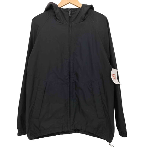 ユニクロ UNIQLO 2005SS オールドユニクロ 裾ドローコード ジップアップ ナイロンパーカー メンズ JPN:M