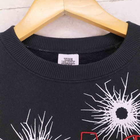 ザブラックアイパッチ THE BLACK EYE PATCH GUNSHOT STENCIL LOGO CREW SWEAT メンズ JPN:S