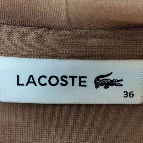 ラコステ LACOSTE クールマックスミラノリブパーカ レディース JPN:36