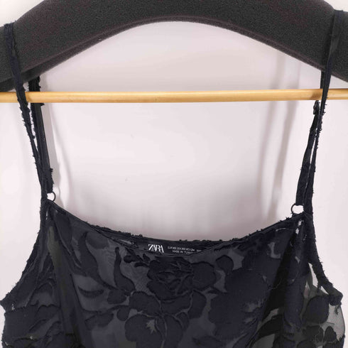 ザラ ZARA シア―キャミ レディース import:XS