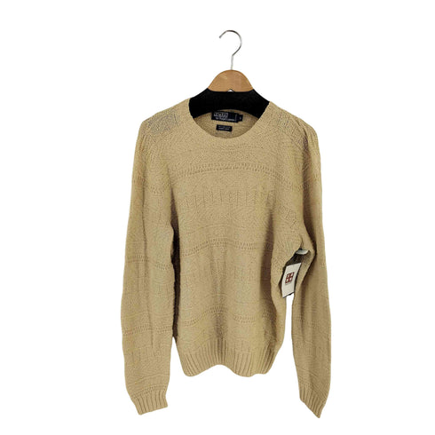 ポロバイラルフローレン Polo by RALPH LAUREN HAND KNIT PIMA COTTON クルーネックニット レディース import:L