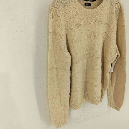 ポロバイラルフローレン Polo by RALPH LAUREN HAND KNIT PIMA COTTON クルーネックニット レディース import:L