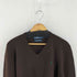 ポロバイラルフローレン Polo by RALPH LAUREN EXCLUSIVE OF DECORATION LAMBS WOOL ポニー刺繍 Vネック ニット メンズ import:M