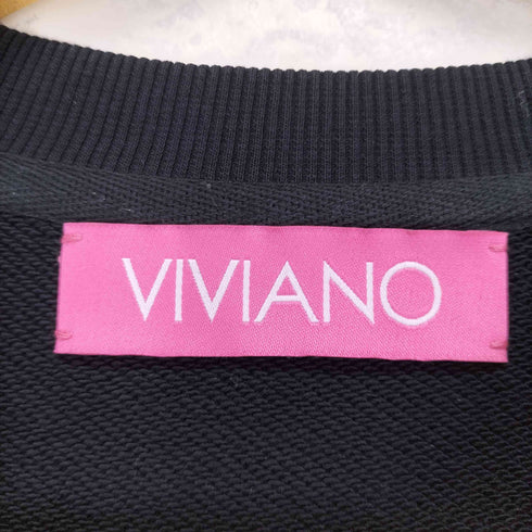 VIVIANO 24AW ASYMMETRIC TULLE SWEAT SHIRT domestic レディース JPN:M